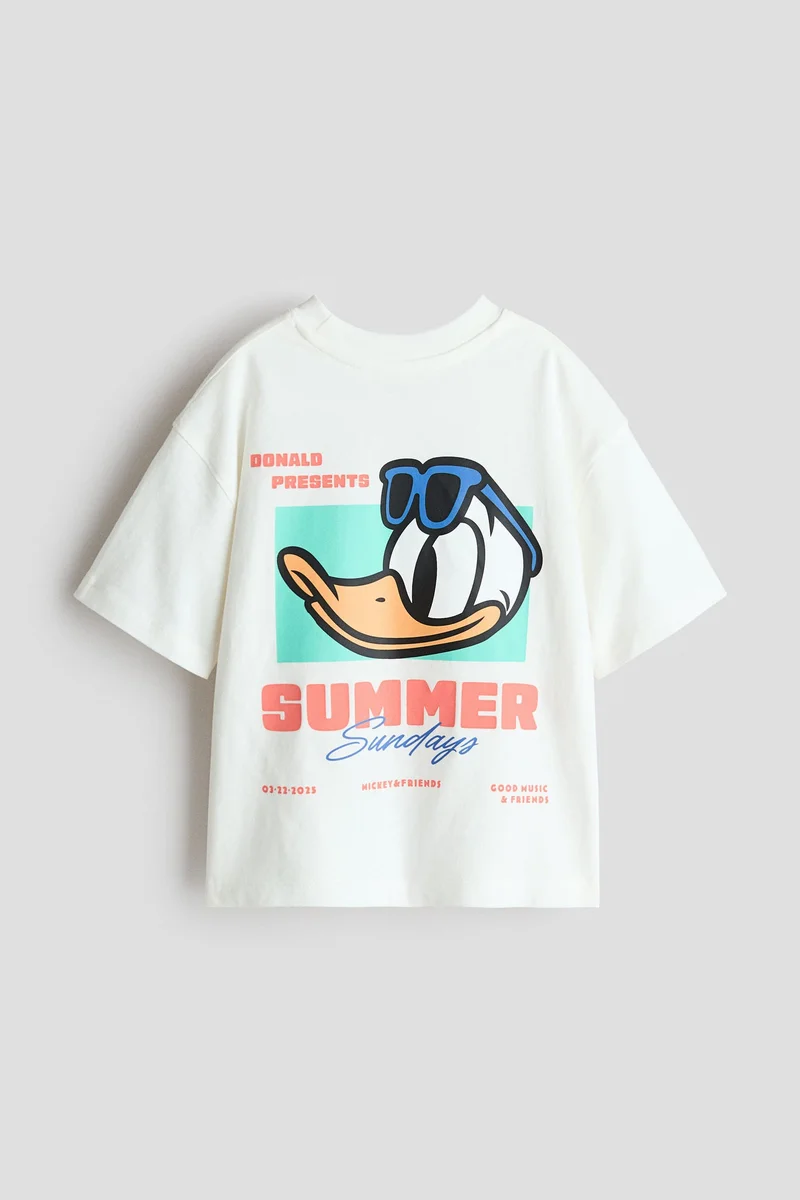 H&M Oversized printed T-shirt
